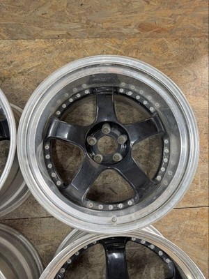 JDM RareSSR SP1 19x9.5J-13 11.5J-13 PCD114.3 5-hole 5H Deep Rim Crown A (No Tires) - Image 4