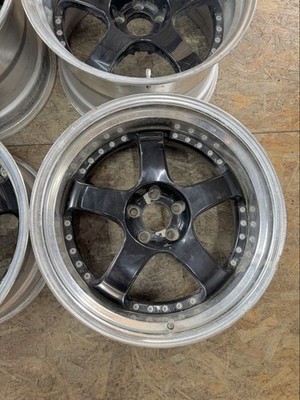 JDM RareSSR SP1 19x9.5J-13 11.5J-13 PCD114.3 5-hole 5H Deep Rim Crown A (No Tires) - Image 5