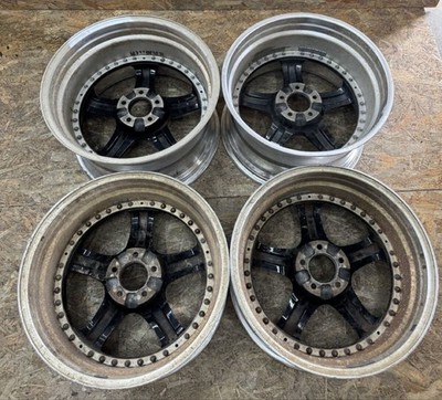 JDM RareSSR SP1 19x9.5J-13 11.5J-13 PCD114.3 5-hole 5H Deep Rim Crown A (No Tires) - Image 6