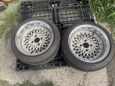 JDM SSR Rebars Mesh Deep Rim PCD114.3 4H 8.5J 15-inch AE86 (No Tires)