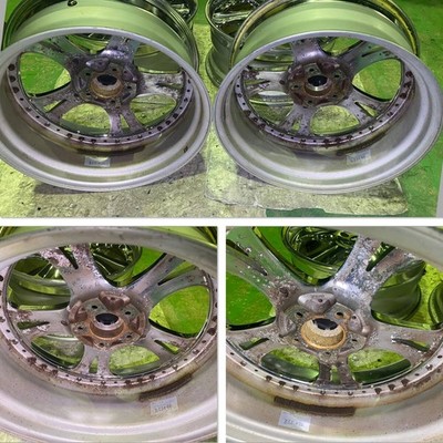 JDM Weds Kranze Cerberus 19-inch Chrome Wheels Deep Rim 8.5J +44 8.5J (No Tires) - Image 9