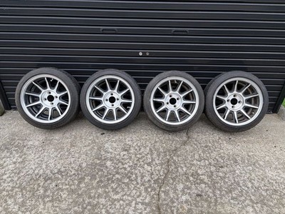 JDM Extra-wide ENKEI BIGEND BARREL 15x8J +5 / -15 PCD100 4H toyo PROXES (No Tires)