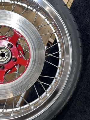 JDM 26072604 cb250t cb400t hub h rim Excel japan wheel disc rotor brak (No Tires) - Image 2
