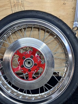 JDM 26072604 cb250t cb400t hub h rim Excel japan wheel disc rotor brak (No Tires) - Image 3