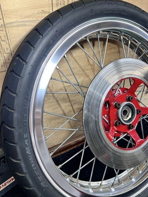 JDM 26072604 cb250t cb400t hub h rim Excel japan wheel disc rotor brak (No Tires) - Image 4
