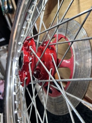 JDM 26072604 cb250t cb400t hub h rim Excel japan wheel disc rotor brak (No Tires) - Image 10