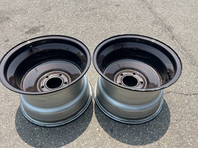 JDM U.S. WHEEL PCD127 15x10J -38 2-Wheel Set Deep Rim American Car Suburban T (No Tires)