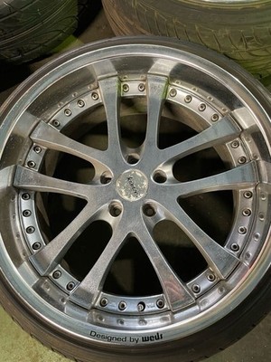 JDM Kranze LXZ 19-inch deep rim vintage br WEDS (No Tires) - Image 3