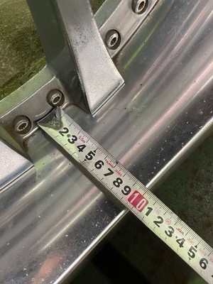JDM Kranze LXZ 19-inch deep rim vintage br WEDS (No Tires) - Image 8
