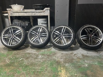 JDM AME SHALLEN XF-55 20-inch Aluminum Wheels 4-Piece Set Deep Rim (No Tires)