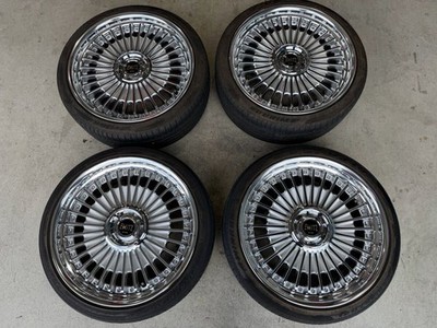 JDM WORK EMITZ 21-inch Tire and Wheel Set 4-piece set Deep Rim WORK 9J (No Tires)