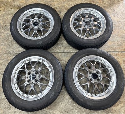 JDM RareSSR Vienna GLUCK 15x5.5J +38 6J +38 PCD100 4-hole 4H Out of pro (No Tires)