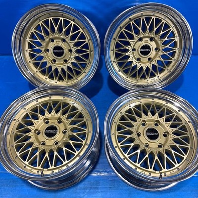 JDM CRS essex ENCM 18-inch wheels 8J+15 9J+28 6H PCD139.7 gold 4-piece (No Tires)