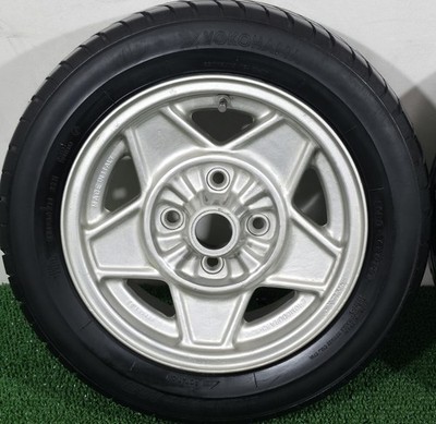JDM Rare vintage car wheels Black Modora Italian-made 14-piece PCD 114 (No Tires) - Image 3