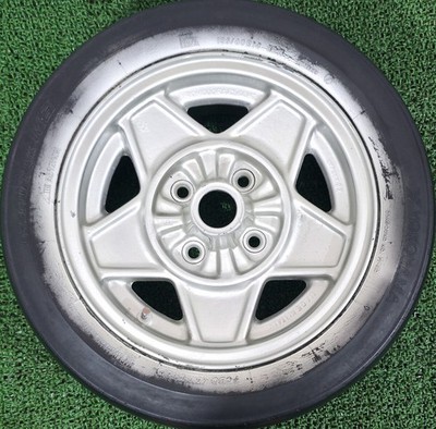 JDM Rare vintage car wheels Black Modora Italian-made 14-piece PCD 114 (No Tires) - Image 5