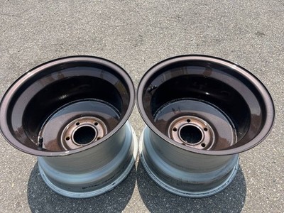 JDM U.S. WHEEL PCD127 15x12J -64 2-Wheel Set Deep Rim American Car Suburban T (No Tires)