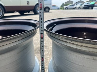 JDM U.S. WHEEL PCD127 15x12J -64 2-Wheel Set Deep Rim American Car Suburban T (No Tires) - Image 6