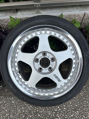 JDM Out of Print Koenig 178j +35 5-hole PCD 114.3 (No Tires) - Image 3