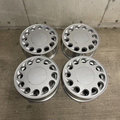JDM Rare Nissan genuine alloy wheels 4-Wheel Set 156j +40 4-hole PCD 114.3 " (No Tires)
