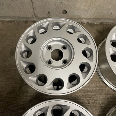 JDM Rare Nissan genuine alloy wheels 4-Wheel Set 156j +40 4-hole PCD 114.3 " (No Tires) - Image 2
