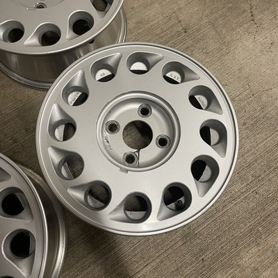 JDM Rare Nissan genuine alloy wheels 4-Wheel Set 156j +40 4-hole PCD 114.3 " (No Tires) - Image 4