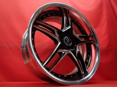 JDM Used deep-dish DURANDAL DD5.2 wheels 4-hole 8/9J 19-inch PCD 100 5 (No Tires) - Image 2