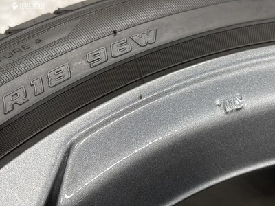 JDM Nissan RZ34 Fairlady Z Genuine 18-inch 9J +34/+15 PCD114.3 Yokoham (No Tires) - Image 8
