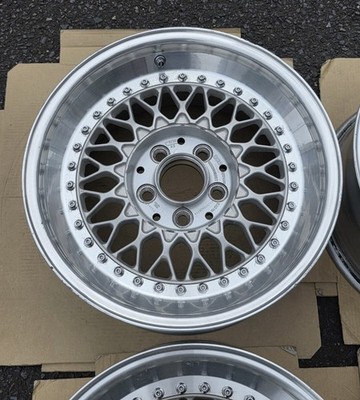 JDM BBS RS180 RS247 16x7.5J +14 8.5 +14 PCD 114.3 5H Wheel 4-Wheel Set 130 Cr (No Tires) - Image 4