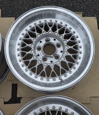 JDM BBS RS180 RS247 16x7.5J +14 8.5 +14 PCD 114.3 5H Wheel 4-Wheel Set 130 Cr (No Tires) - Image 5
