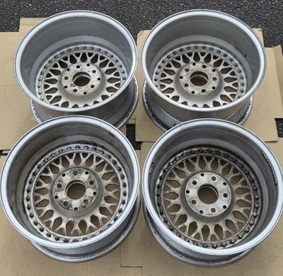 JDM BBS RS180 RS247 16x7.5J +14 8.5 +14 PCD 114.3 5H Wheel 4-Wheel Set 130 Cr (No Tires) - Image 8
