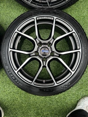 JDM RAYS VERSUS VV21S 18215/45R18 Michelin tires 4-Wheel Set br RAYS (No Tires) - Image 2