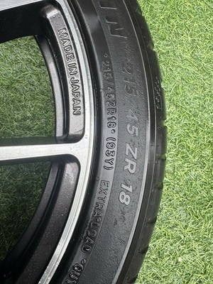JDM RAYS VERSUS VV21S 18215/45R18 Michelin tires 4-Wheel Set br RAYS (No Tires) - Image 5