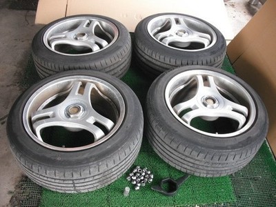 JDM B272' Z16A 6G72 GTO 5H 114.3 17 Super Advan Racing aluminum wheel (No Tires)