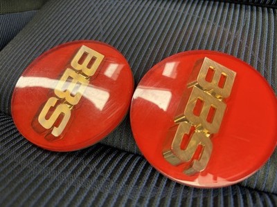 JDM Postage 600 yen. BBS center caps 2 Individual. Classic car VIP hig (No Tires) - Image 3