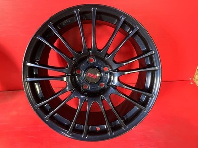 JDM Used Subaru STI genuine option BBS 18x8.5+55 114.3/5H aluminum whe (No Tires) - Image 2