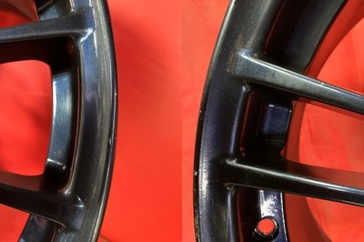 JDM Used Subaru STI genuine option BBS 18x8.5+55 114.3/5H aluminum whe (No Tires) - Image 5