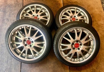 JDM AME SHALLEN 19245/40ZR19 2025 tire set with 4-Wheel Set 19 8.5J/9. (No Tires)