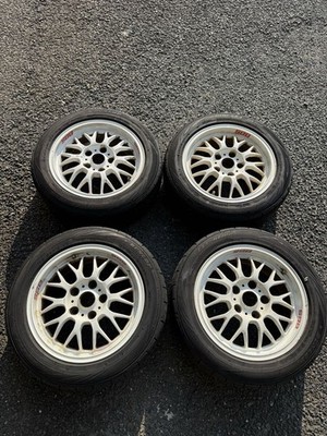 JDM Rare BBS forging limited RG360 lightweight 15x7J +42 114.3 5H 5-hol (No Tires)
