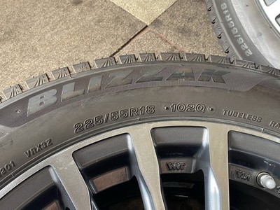 JDM BMW X1 4-Wheel Set Bridgestone ZackDM-V3 225/55R18 182019 7.5J 5H11 (No Tires) - Image 2