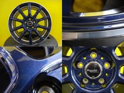 JDM Levorg/Odyssey 2025 Tires 225/45R18 95Y MID Rapid ZX 18x7.5J +53 Es (No Tires) - Image 4