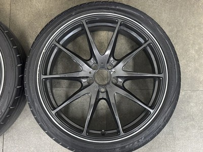 JDM Used RAYS 4-Wheel Set 18x7.5J +48 PCD 100 205/40R18 86w NITTO (No Tires) - Image 5
