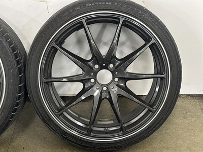 JDM Used RAYS 4-Wheel Set 18x7.5J +48 PCD 100 205/40R18 86w NITTO (No Tires) - Image 7