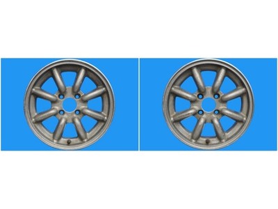 JDM RSWatanabe F8F14-inch 6J +35 actual measurement 4-hole PCD100 Whee (No Tires)