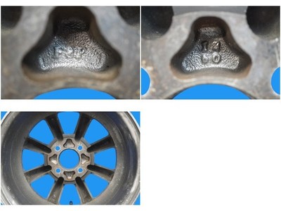 JDM RSWatanabe F8F14-inch 6J +35 actual measurement 4-hole PCD100 Whee (No Tires) - Image 7
