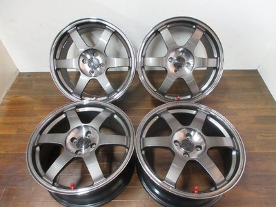 JDM ・RAYS TE37 SAGA SL 17in7.5J+36 4 hole PCD98 abarth595/695 fiat500 (No Tires)