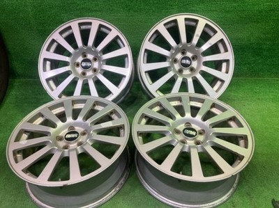 JDM Subaru Genuine Option BBS Forester SG5 Wheels Aluminum Silver 17x7J (No Tires)