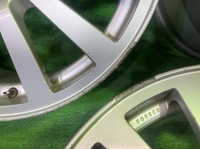 JDM Subaru Genuine Option BBS Forester SG5 Wheels Aluminum Silver 17x7J (No Tires) - Image 4