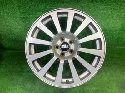JDM Subaru Genuine Option BBS Forester SG5 Wheels Aluminum Silver 17x7J (No Tires) - Image 5