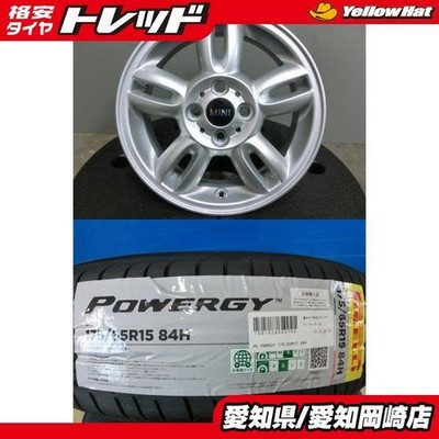JDM MINI Cooper 175/65R15 Summer Tires Pirelli POWERGY Used Wheel 4-Bo (No Tires)