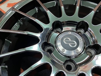 JDM Enkei RS05 ENKEI167J+48 114.3-5H4-Wheel Set NC Roadster/Serena/Noah/V (No Tires) - Image 6